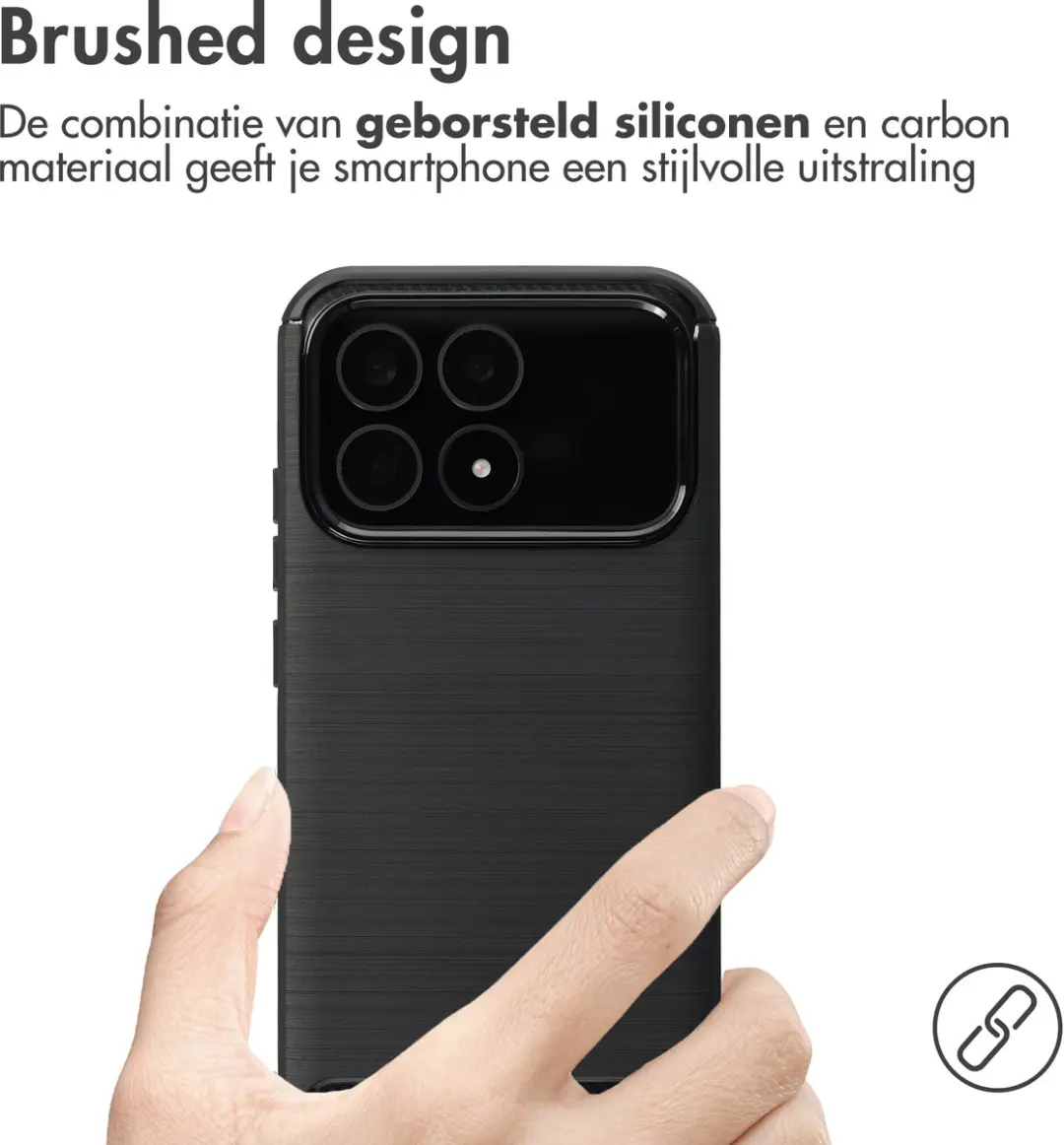 Imoshion Hoesje Xiaomi Poco F8 Pro - Zwart