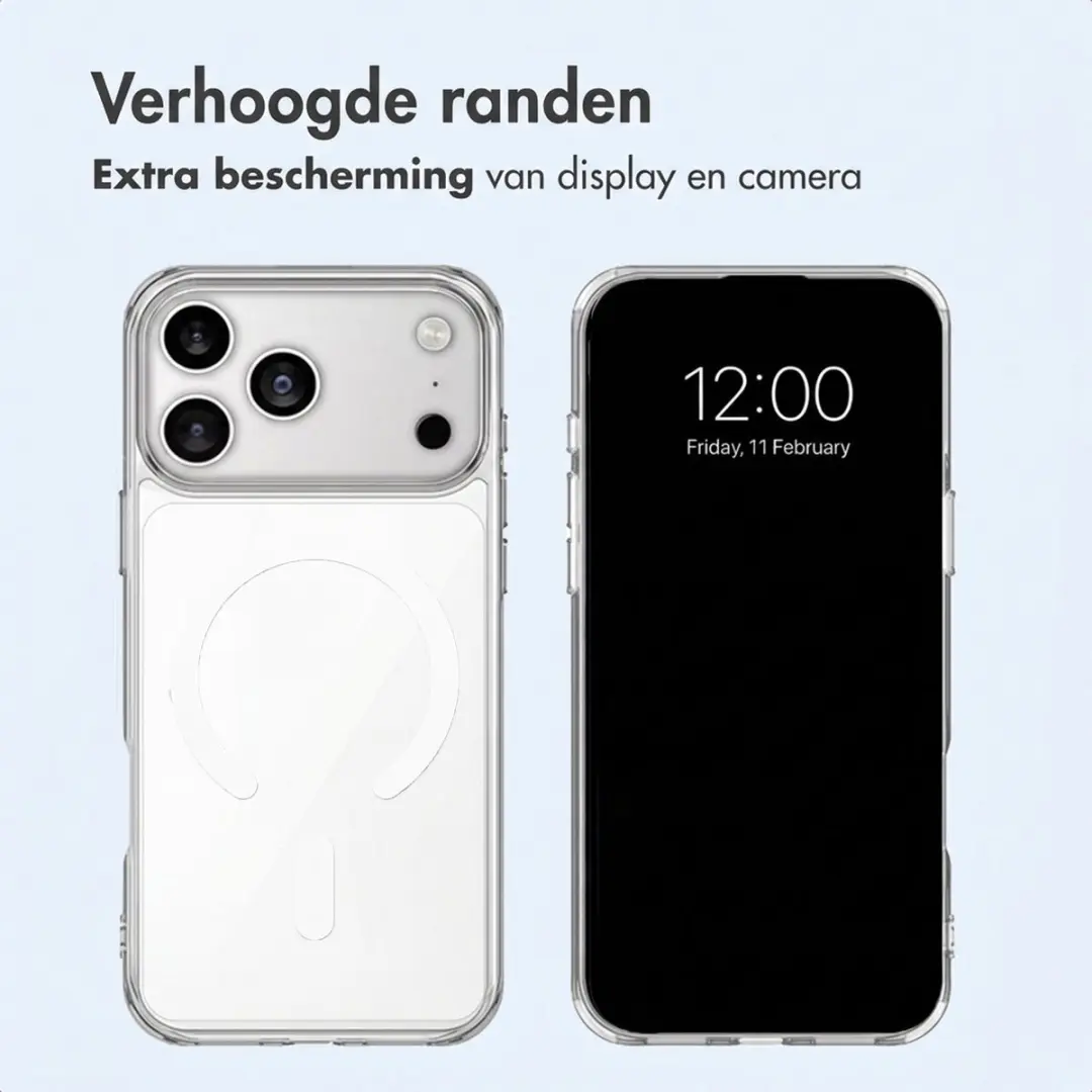 Imoshion Hoesje iPhone 17 Pro Max - Transparant MagSafe