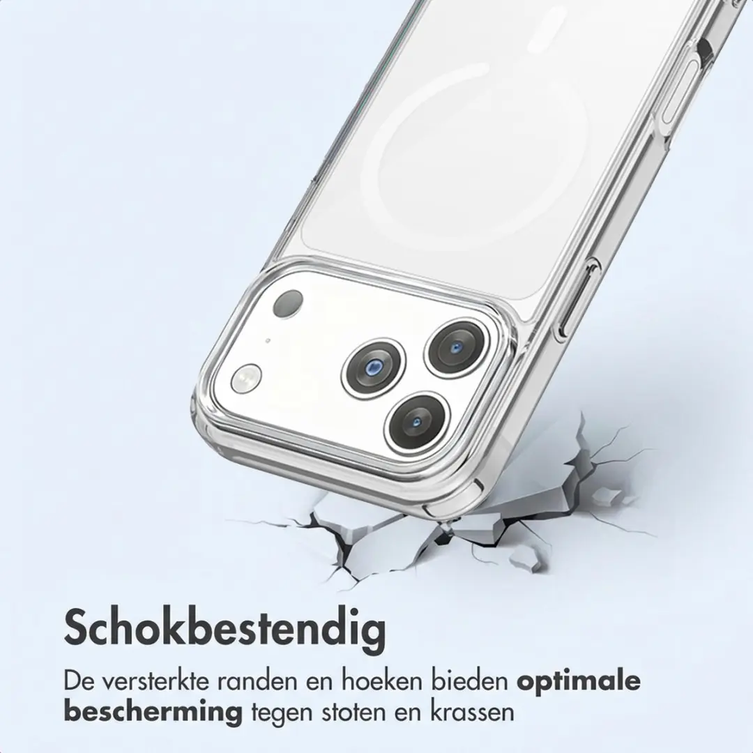 Imoshion Hoesje iPhone 17 Pro Max - Transparant MagSafe