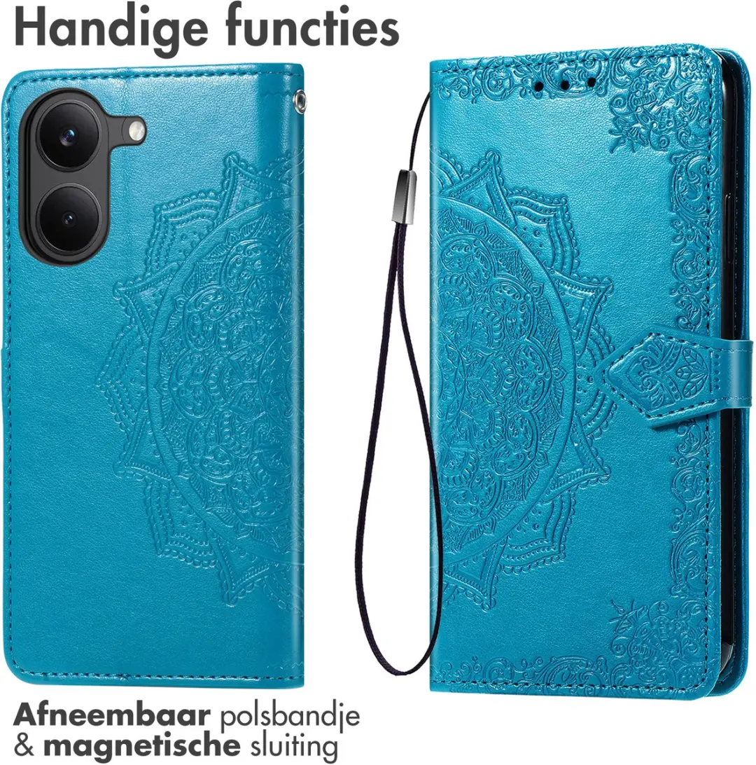Imoshion Hoesje Xiaomi Poco X8 Pro - Turquoise - 3 Pasjes