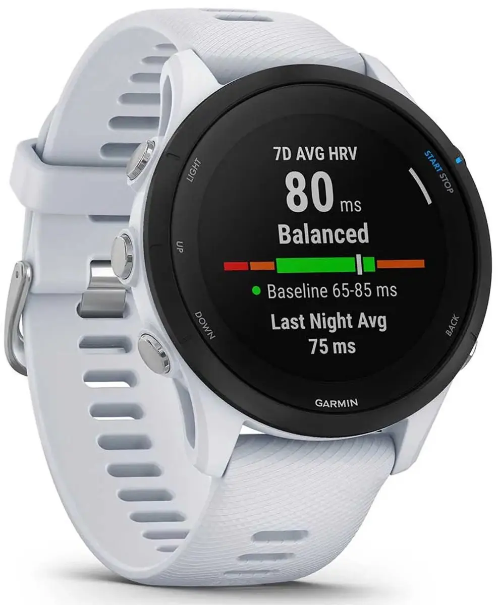 Garmin Forerunner 255 Music Sporthorloge - Wit
