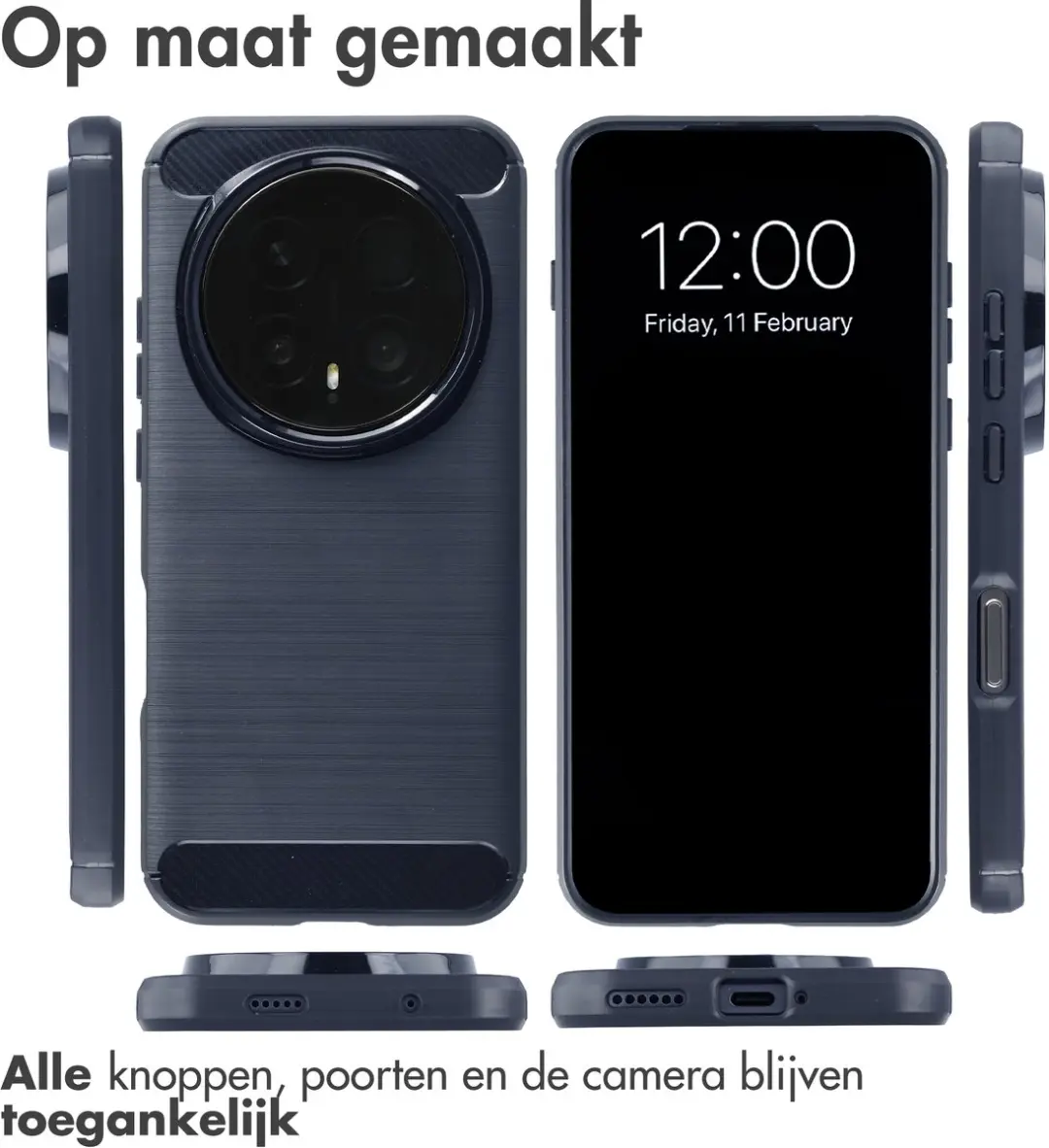 Imoshion Hoesje Honor Magic8 Pro - Donkerblauw - afbeelding 6 van 6