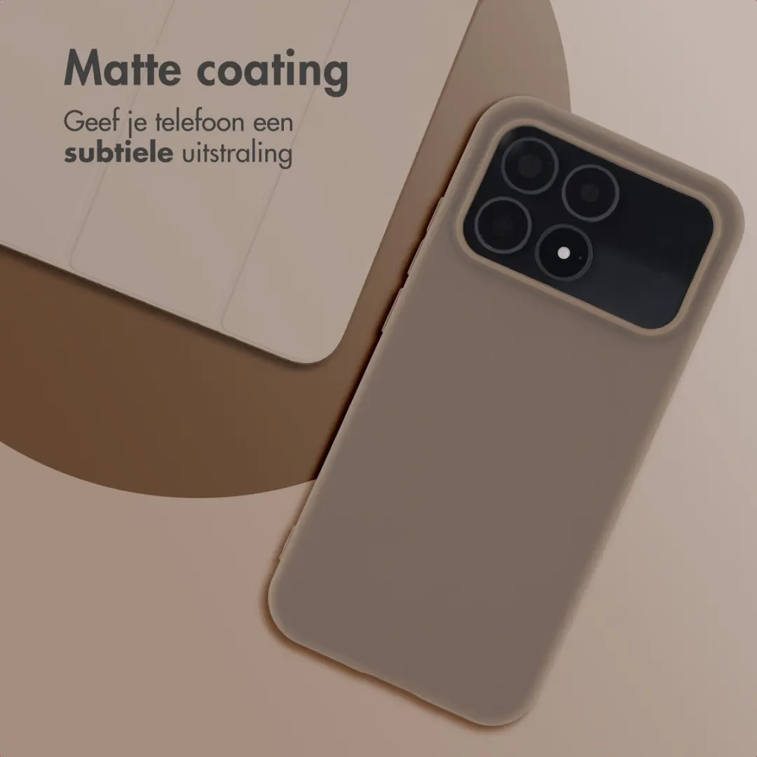 Imoshion Hoesje Xiaomi Poco F8 Pro - Bruin