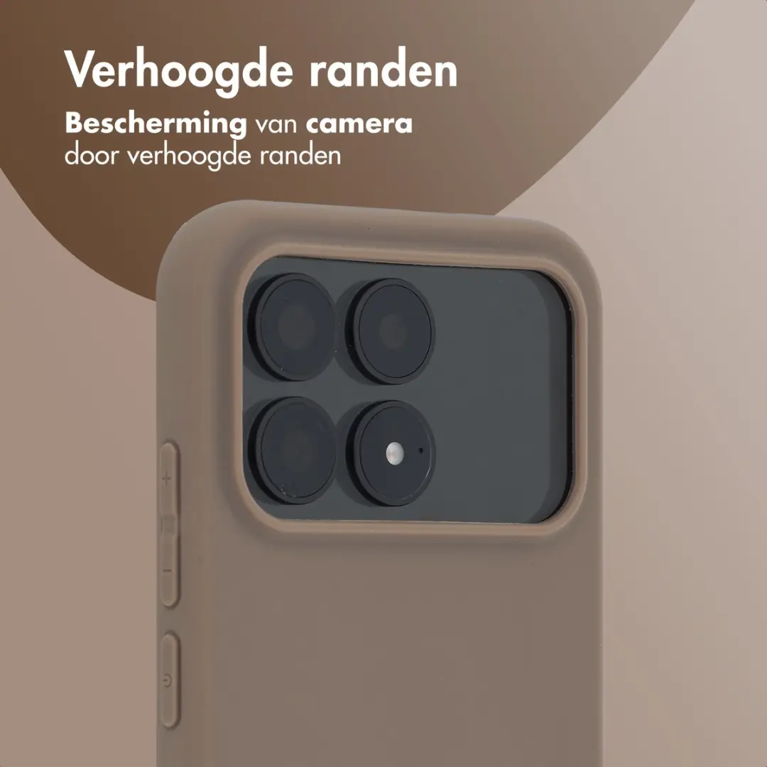 Imoshion Hoesje Xiaomi Poco F8 Pro - Bruin