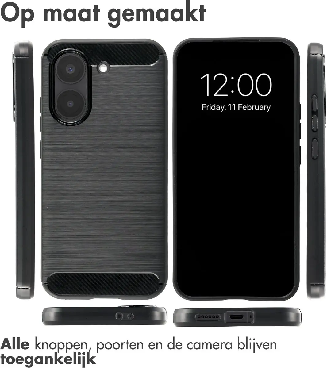 Imoshion Hoesje Xiaomi Poco X8 Pro - Zwart