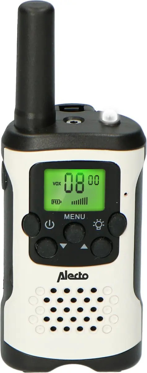Alecto FR-175 Walkie Talkie Set - 2 Stuks Wit