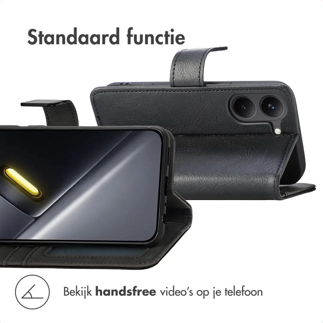 Imoshion Hoesje Xiaomi Poco X8 Pro - 3 Pasjes - Zwart