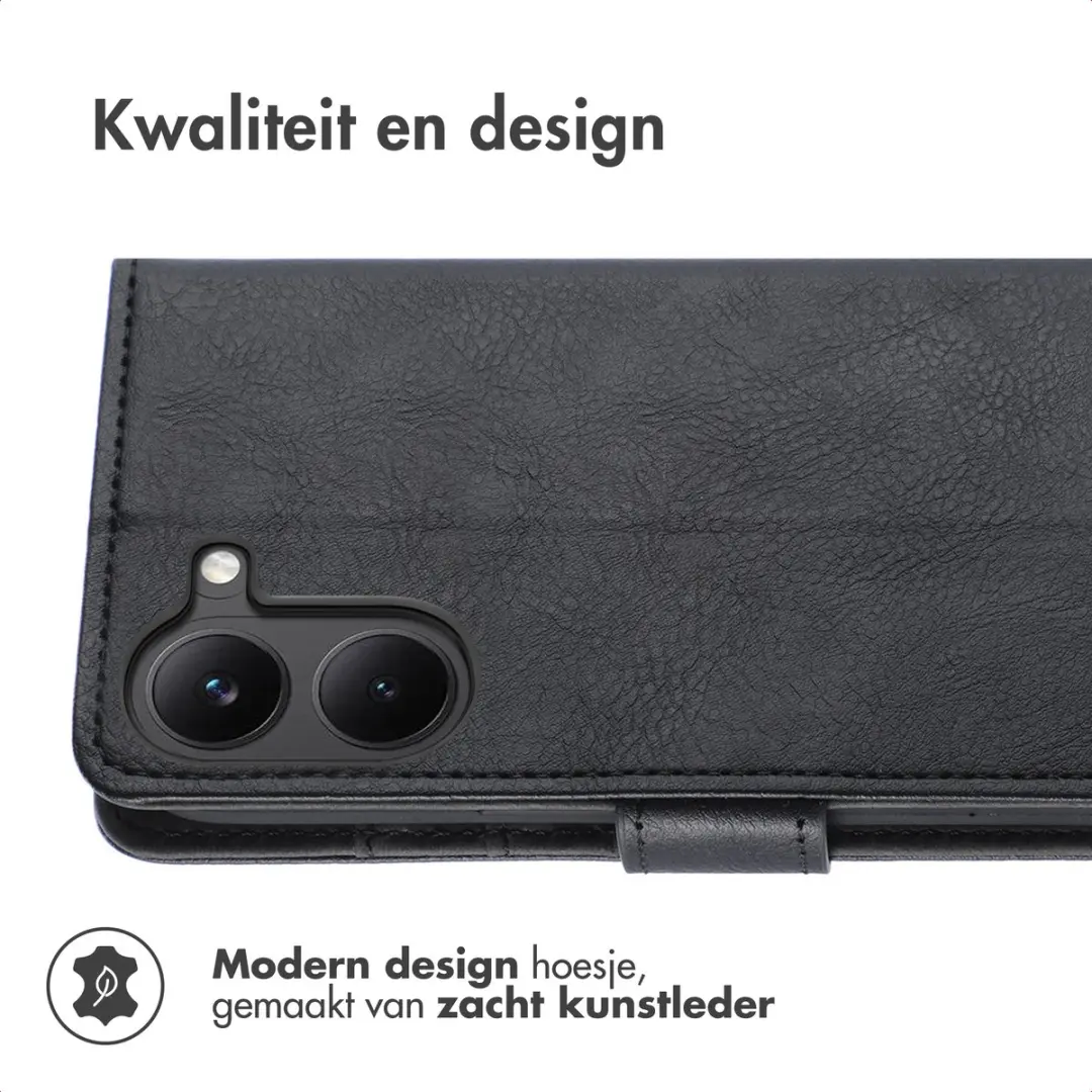 Imoshion Hoesje Xiaomi Poco X8 Pro - 3 Pasjes - Zwart