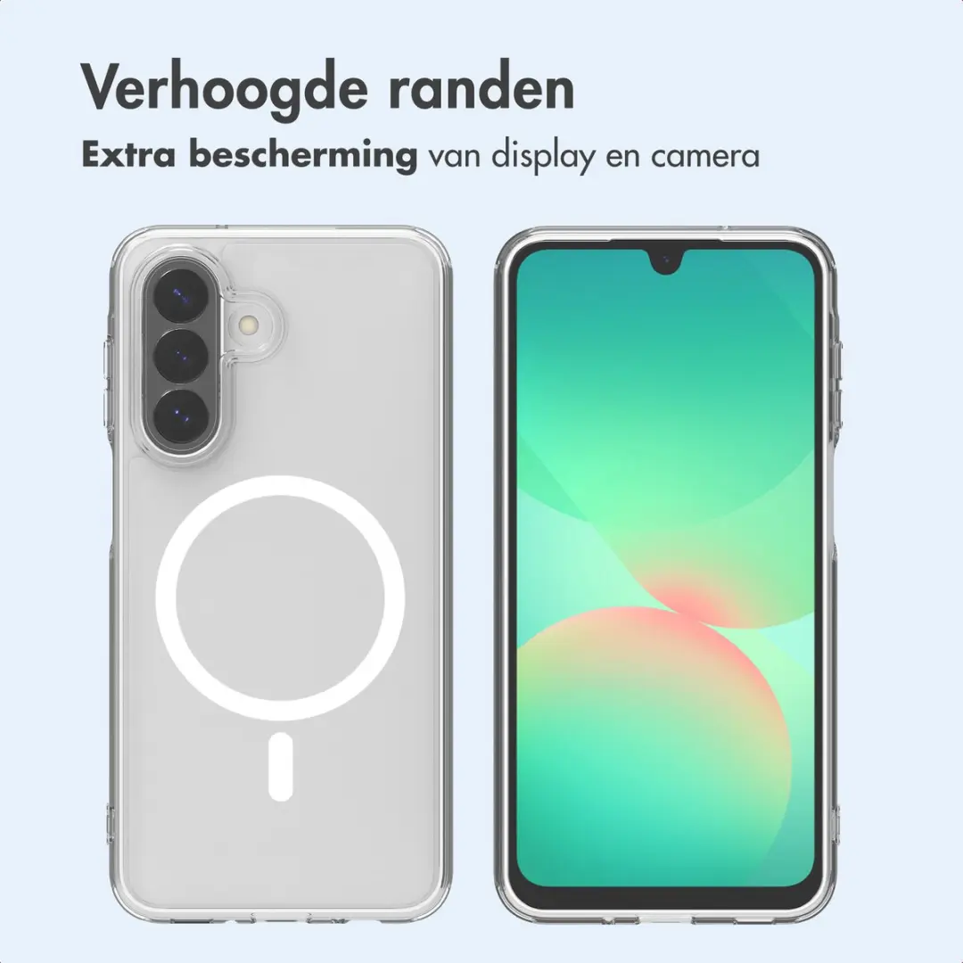 Imoshion Hoesje Samsung Galaxy A27 - Magnetische Ring - Transparant