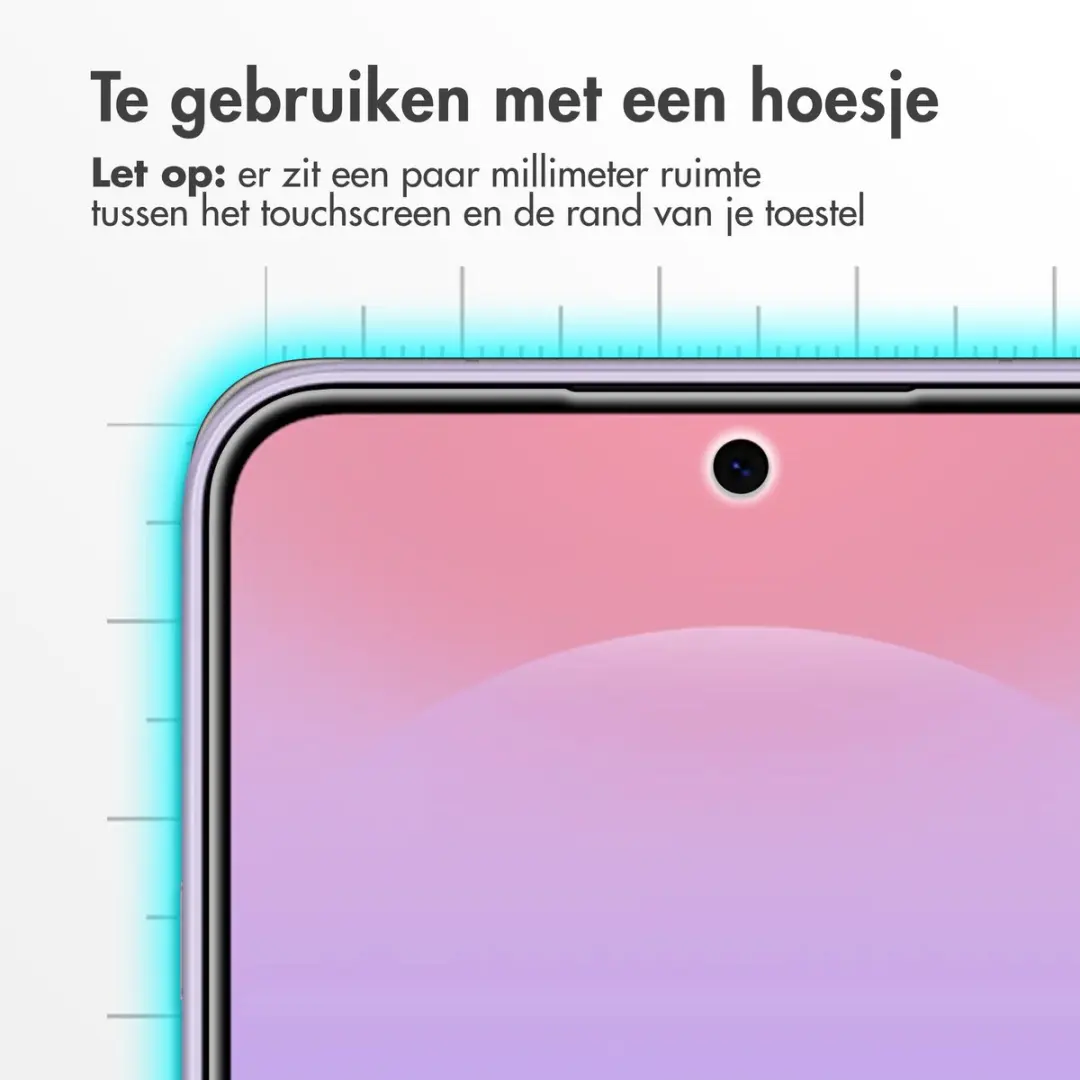 Accezz Screenprotector Samsung Galaxy A27 - Gehard Glas