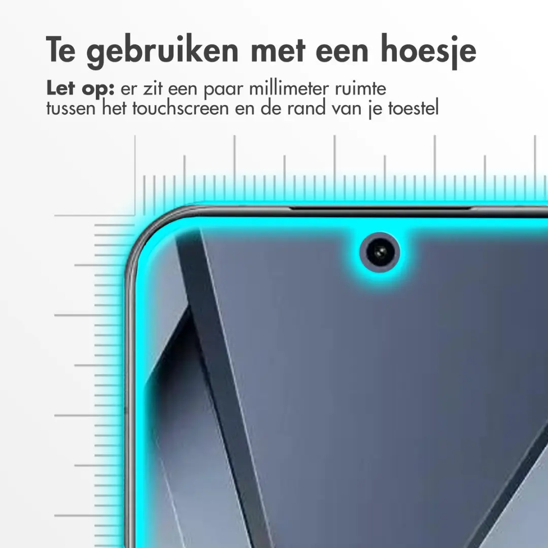 Accezz Screenprotector Xiaomi Poco F8 Pro - Gehard Glas