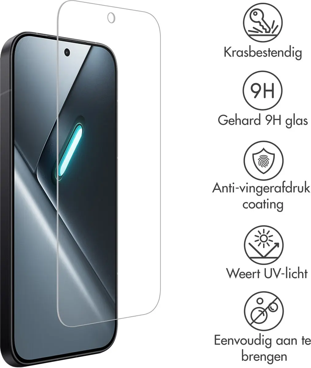 Accezz Screenprotector Xiaomi Poco X8 Pro - Gehard Glas