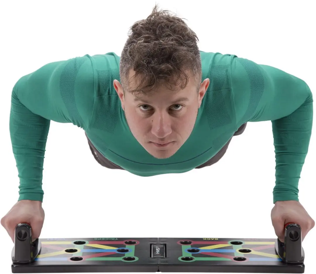 HMS PU12 Multifunctioneel Push-up Bord - Inklapbaar 300kg