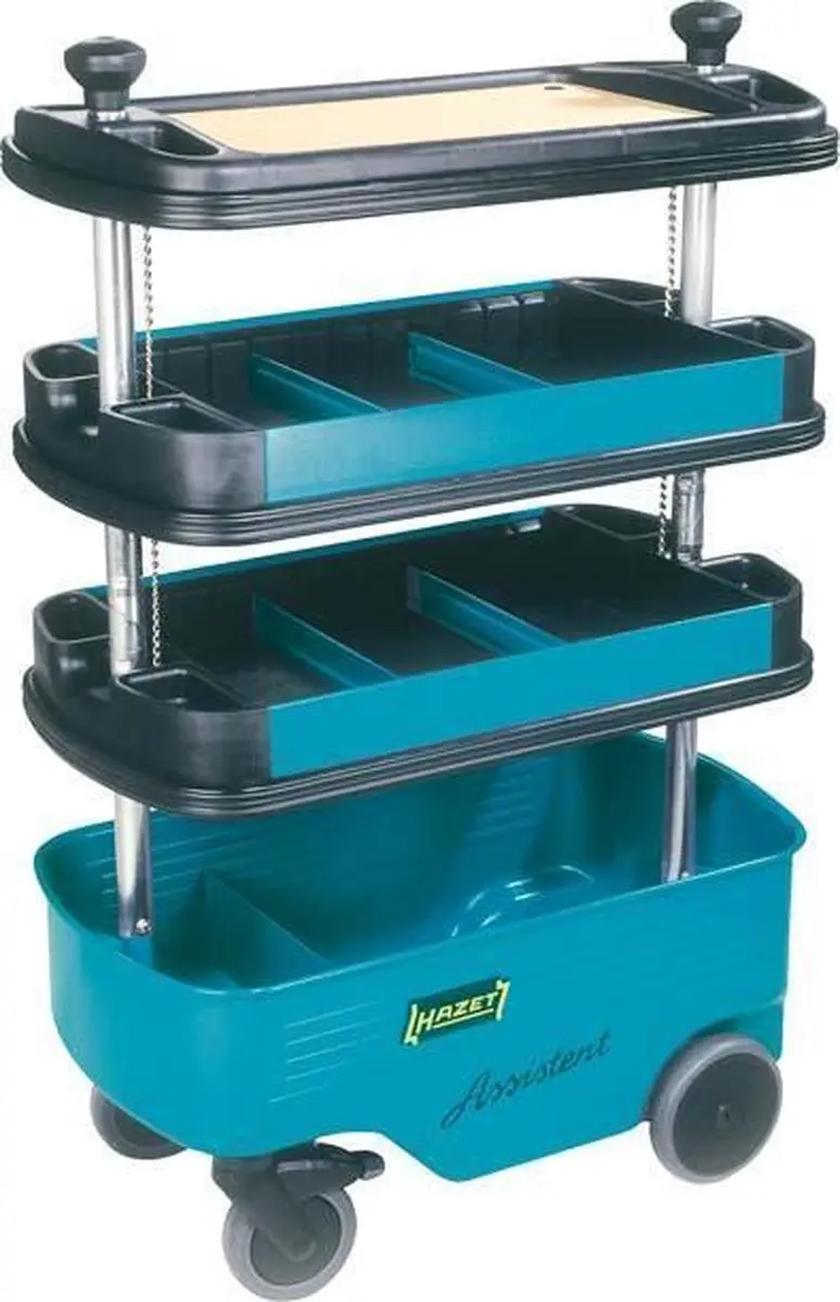 Hazet 166C Werkplaatswagen - Zwart/Blauw