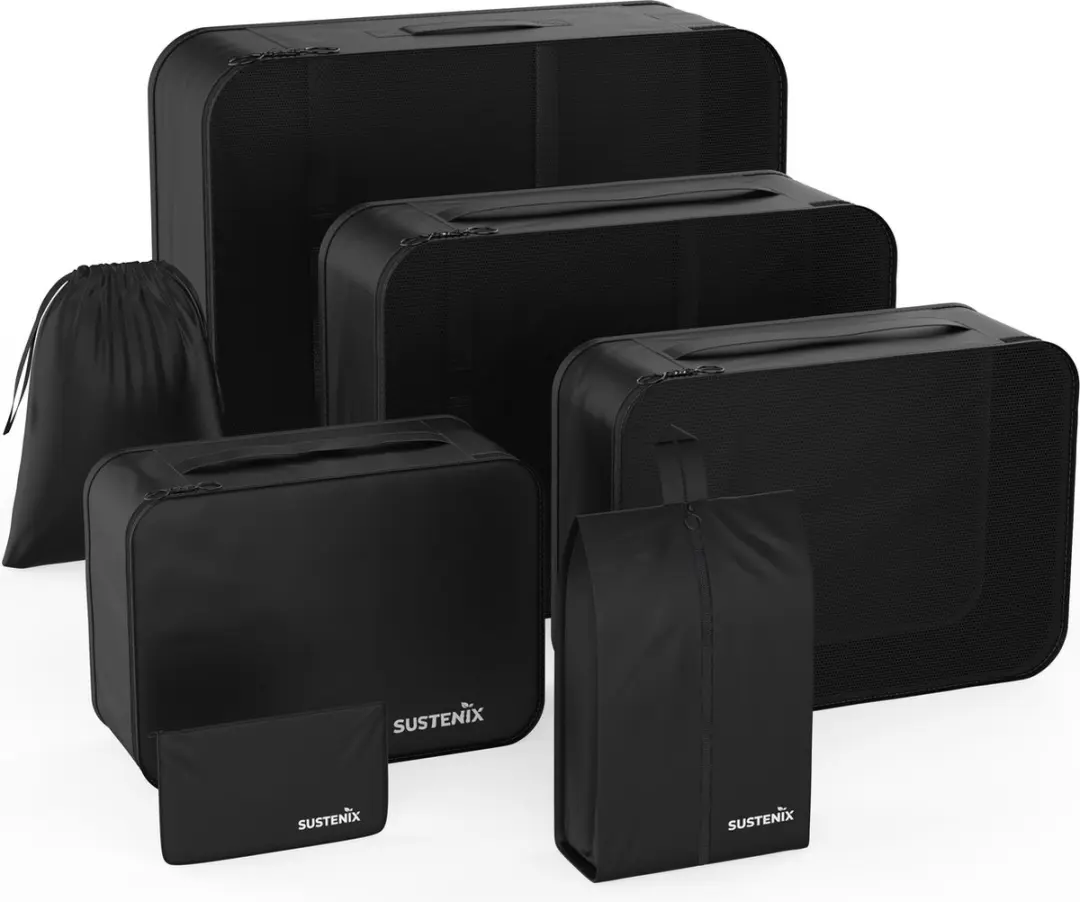 Sustenix Packing Cubes Set 7-delig