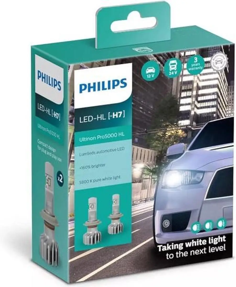 Philips Ultinon Pro5000 H1 11258U50CWX2