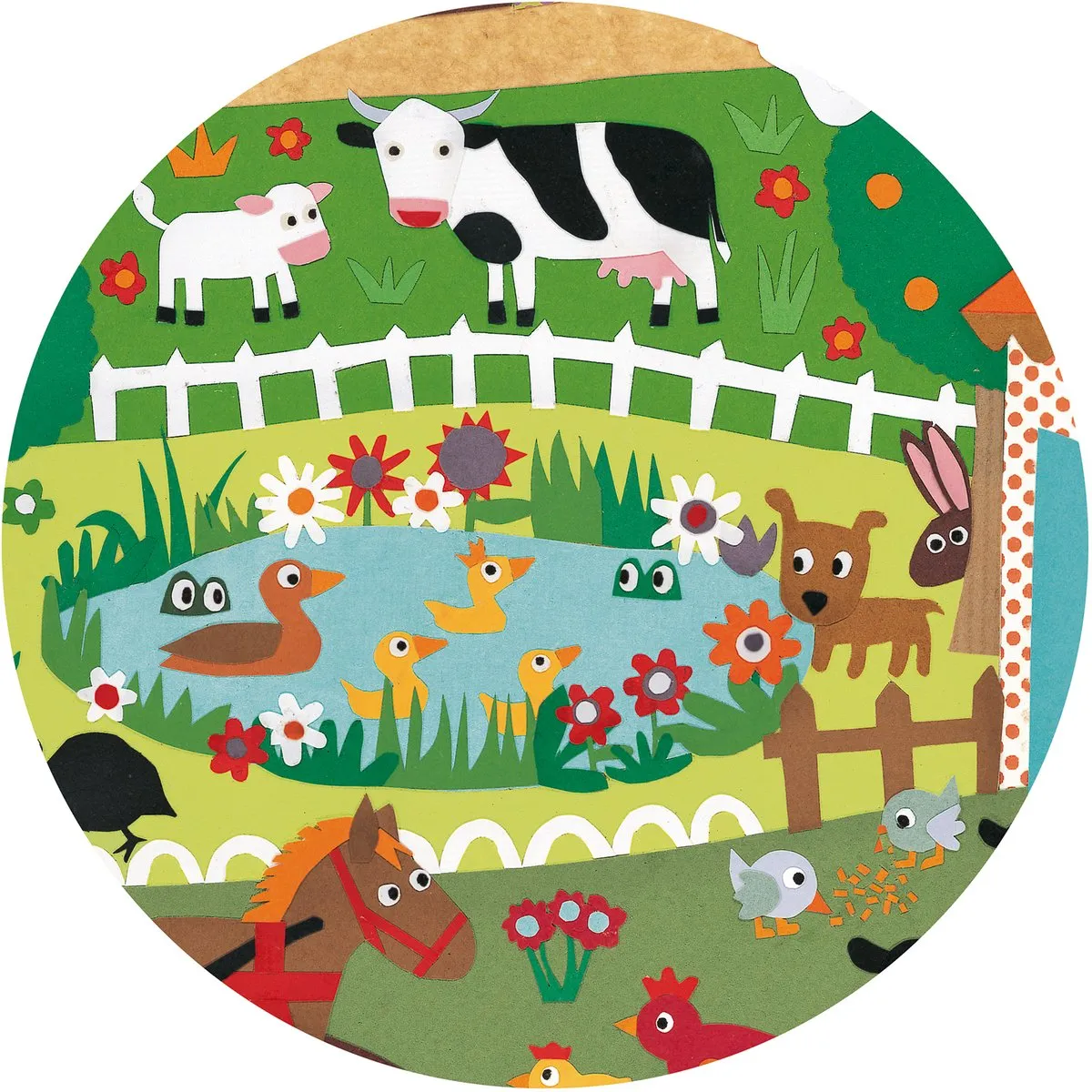 Djeco Op de boerderij Puzzel - 35 Stuks