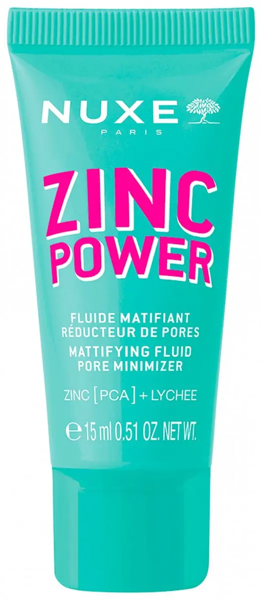 Nuxe Zinc Power Anti-Imperfections Serum 30ml + Matifiant Poriënfluïdum 15ml