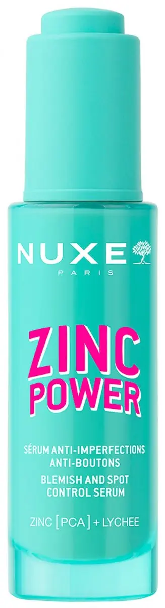 Nuxe Zinc Power Anti-Imperfections Serum 30ml + Matifiant Poriënfluïdum 15ml