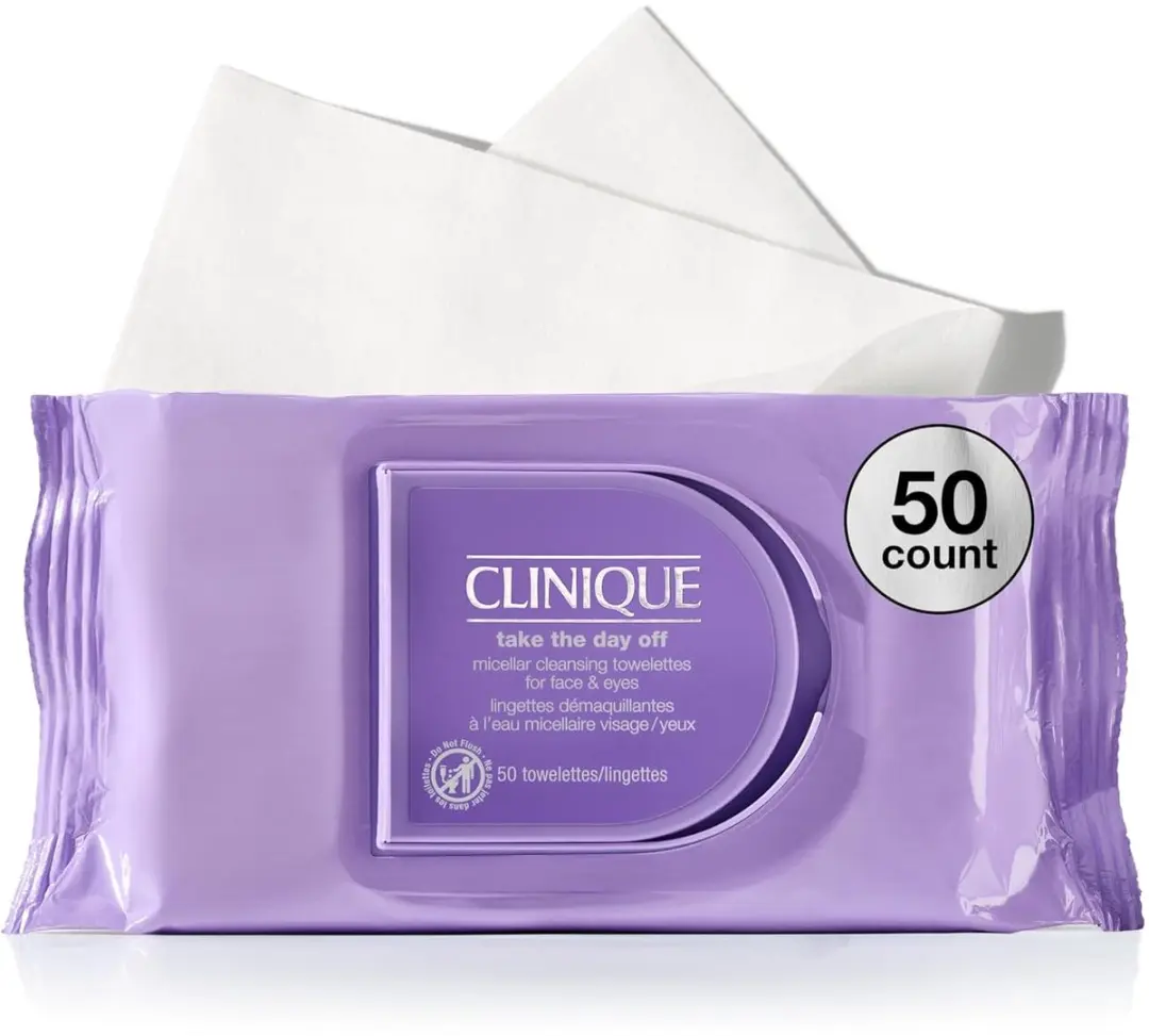 Clinique Take The Day Off Micellair Reinigingsdoekjes 50 Stuks