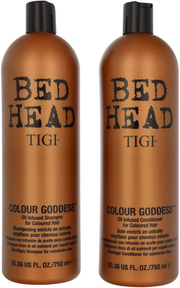 TIGI Bed Head Colour Goddess Set - 2x750ml Shampoo & Conditioner