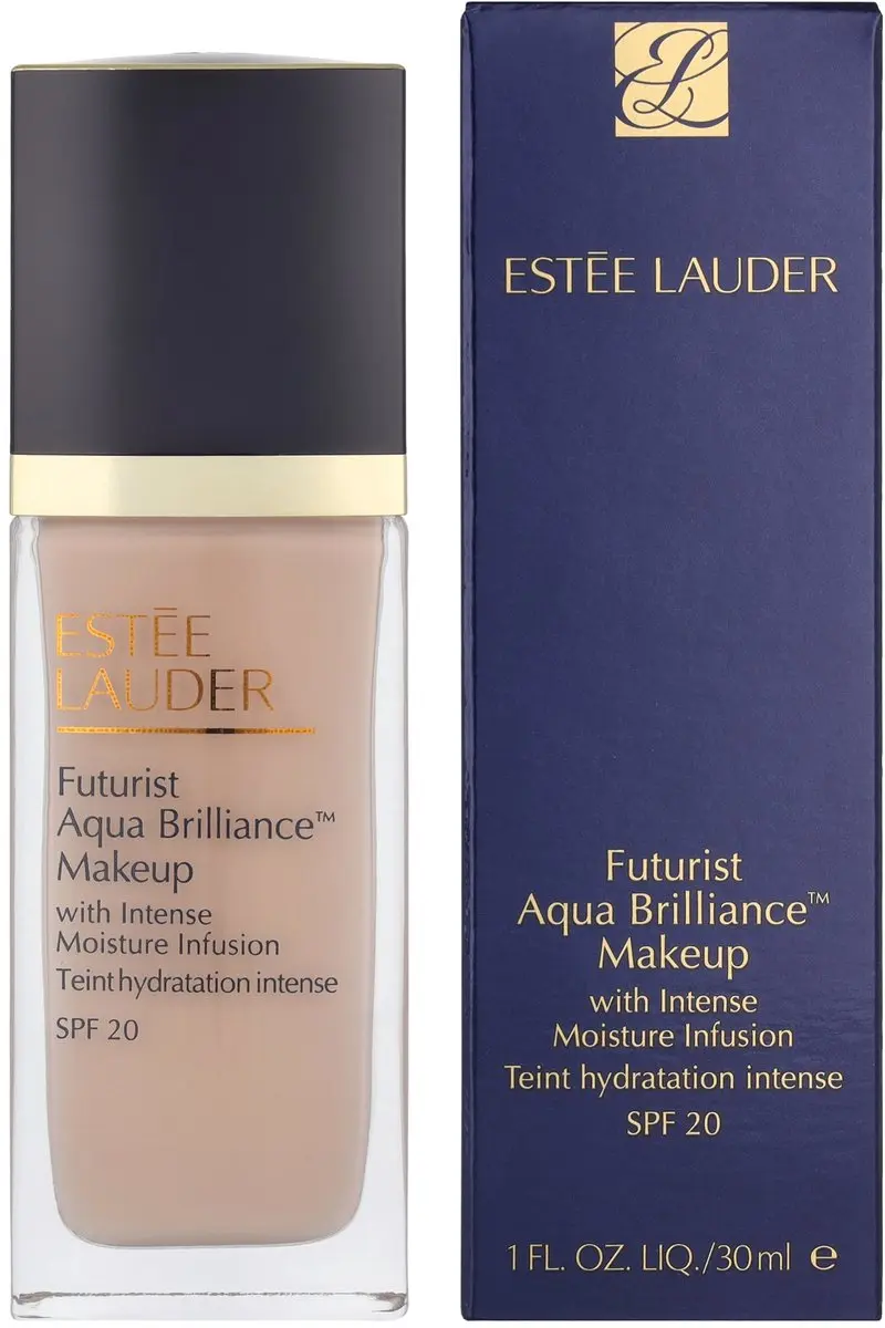 Estée Lauder Futurist Aqua Brilliance Makeup 30ml - #1C0 Cool Porcelain Nude