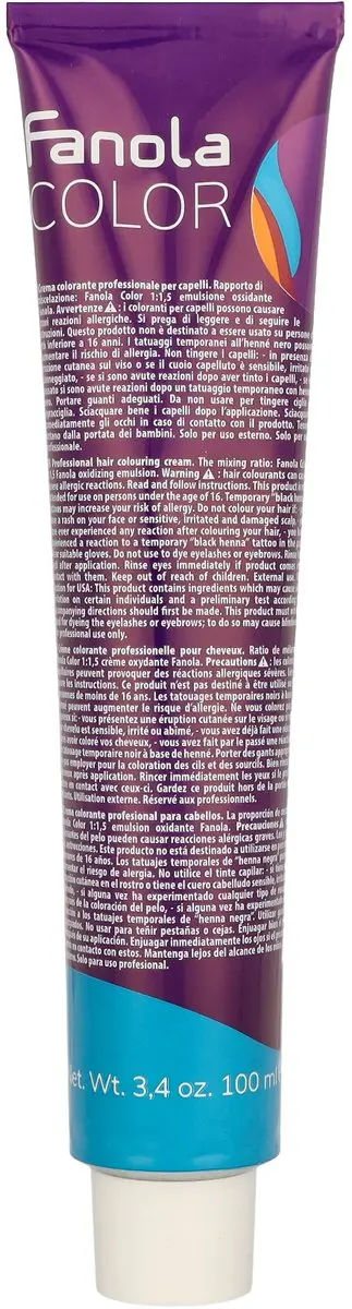 Fanola Professional Colouring Cream 7.0 Midden Blond - 150ml