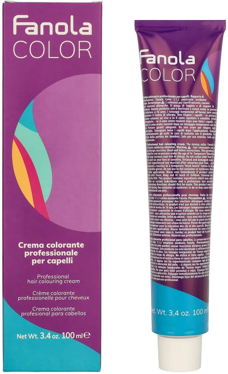 Fanola Professional Colouring Cream 7.0 Midden Blond - 150ml