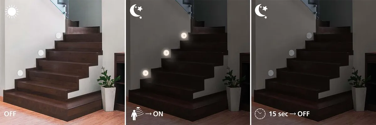 Eglo Cascia Wandlampset 2 Stuks - LED Ø8,5cm - Wit - Magnetisch