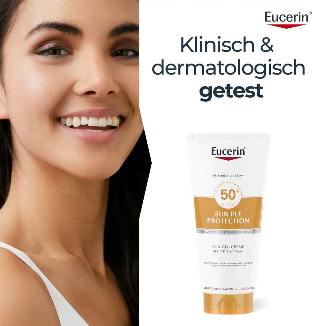 Eucerin Sun PLE Protect Gezicht & Lichaam Gel-Crème SPF 50 - 150ml