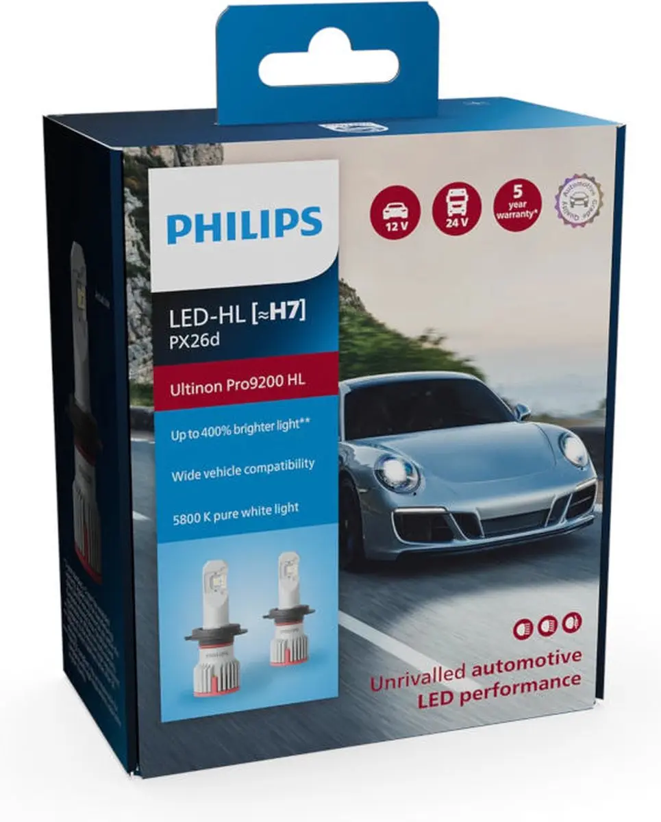 Philips Ultinon Pro9200 HL H7 LED Set 11972U92X2