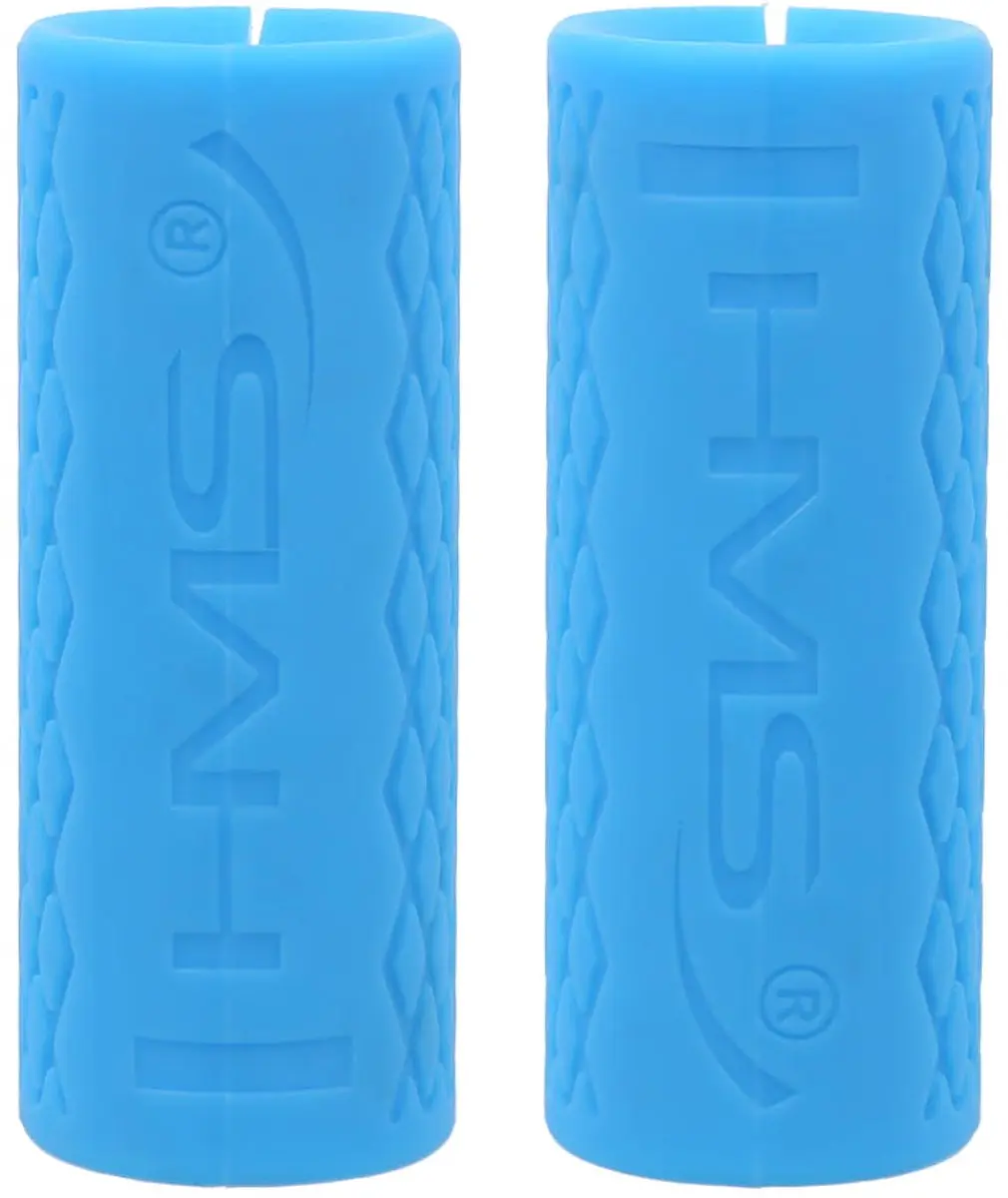 HMS FG02 Siliconen Greepversterkers - Blauw - 2 Stuks