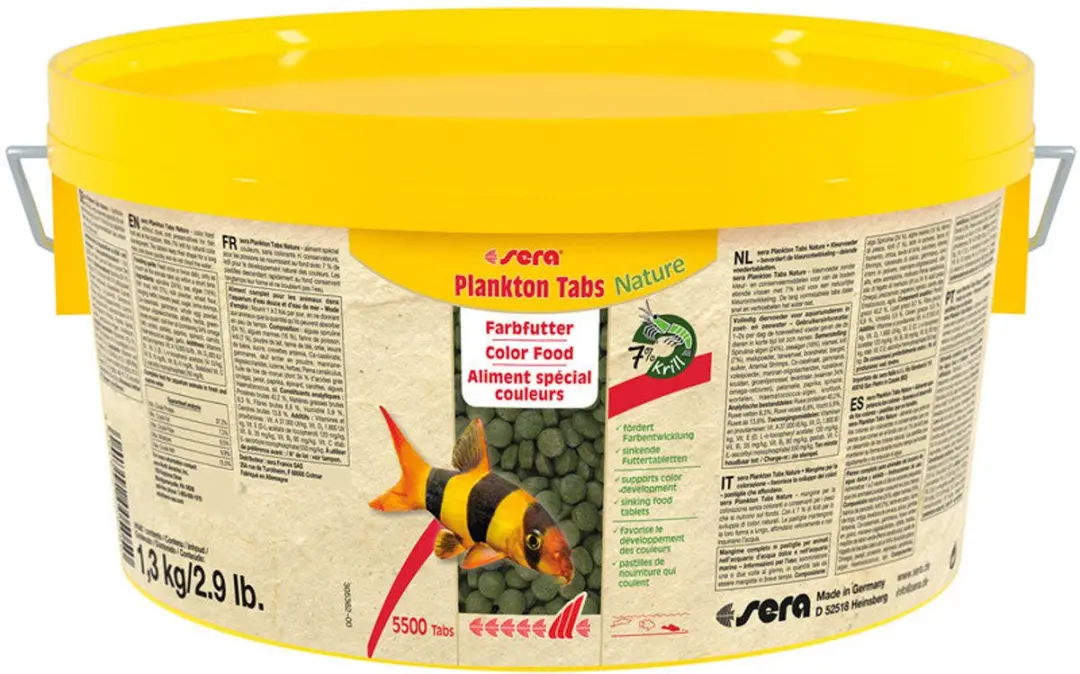 Sera Plankton Color Tabs 1.8L