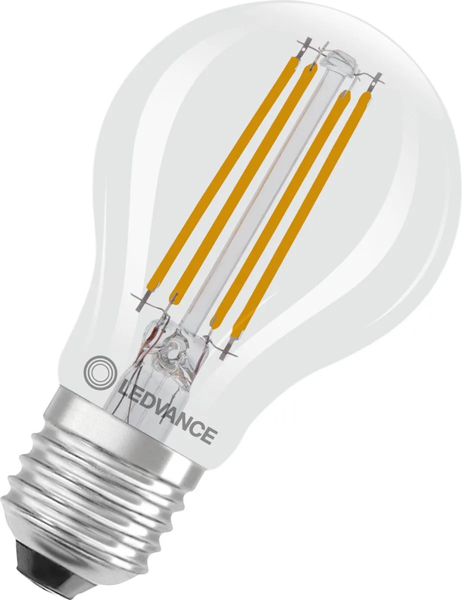 LEDVANCE Classic E27 Peer Filament 4.2W 470lm - Warm Wit