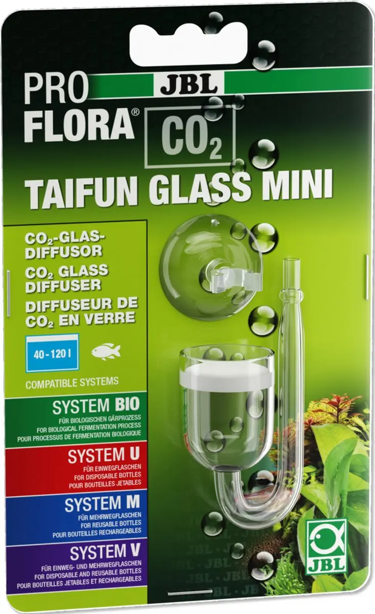 JBL ProFlora CO2 Taifun Glass Mini Diffusor