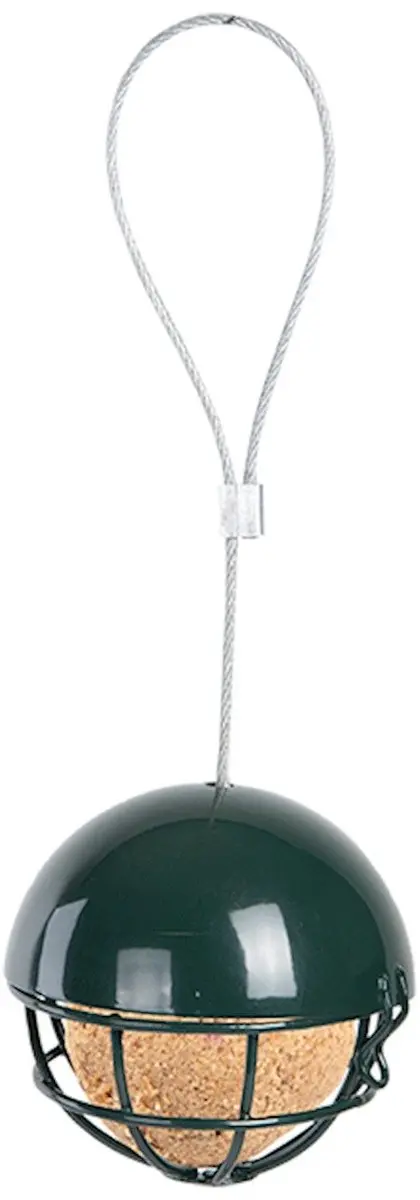 Esschert Design Vetbolhouder met dak - Groen