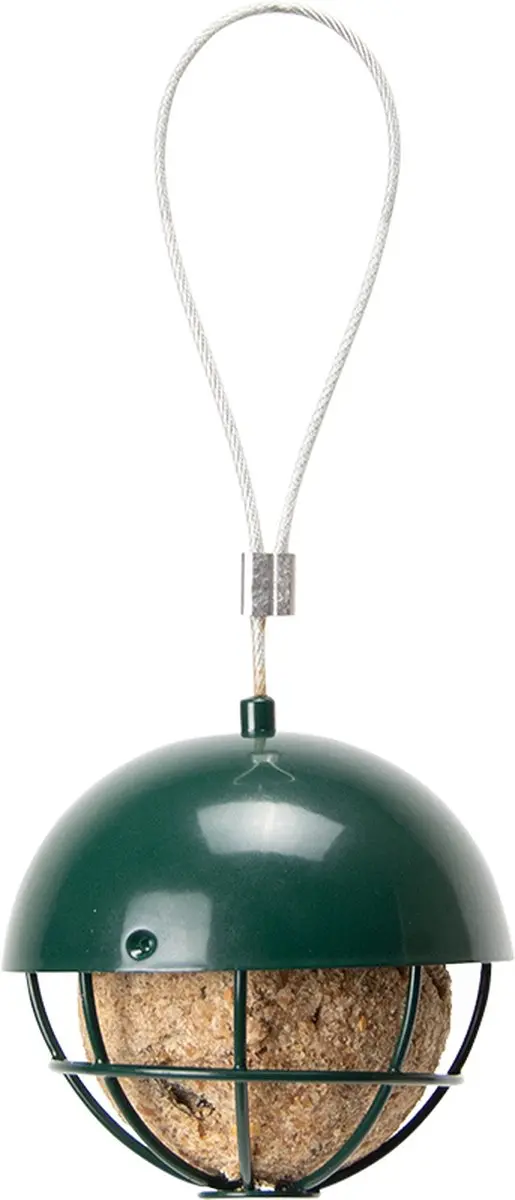 Esschert Design Vetbolhouder met dak - Groen