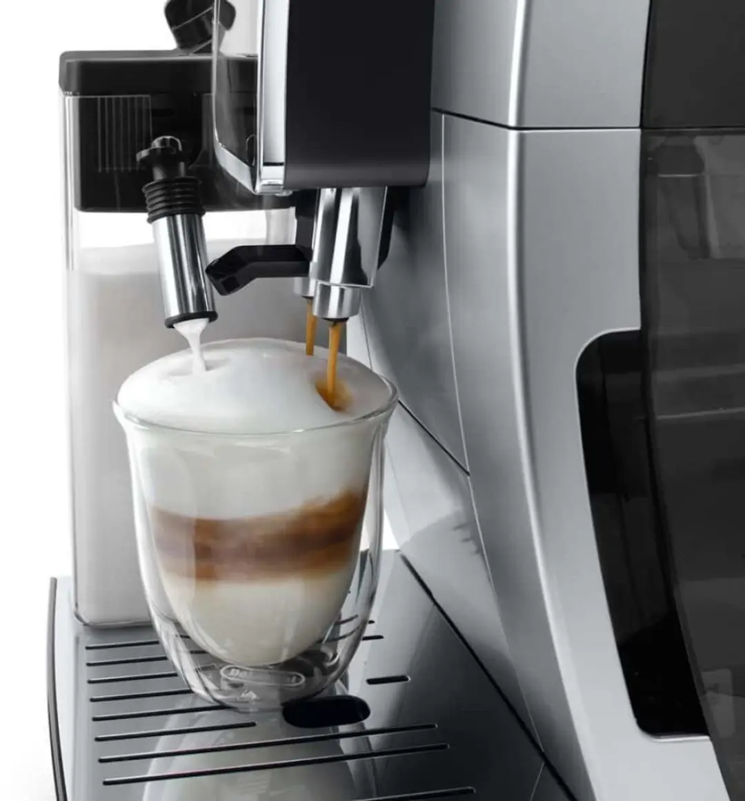 De'Longhi ECAM 380.85.SB Volautomatische Espressomachine - 1450W - Zilver/Zwart