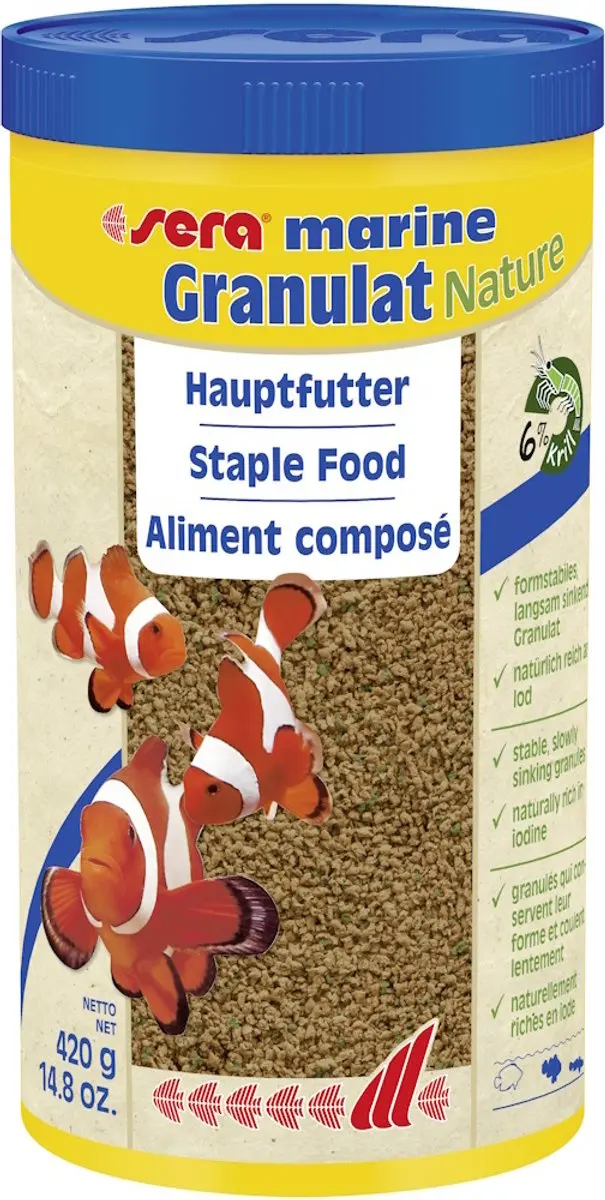 Sera Marine Granulaat Nature 1.000ml