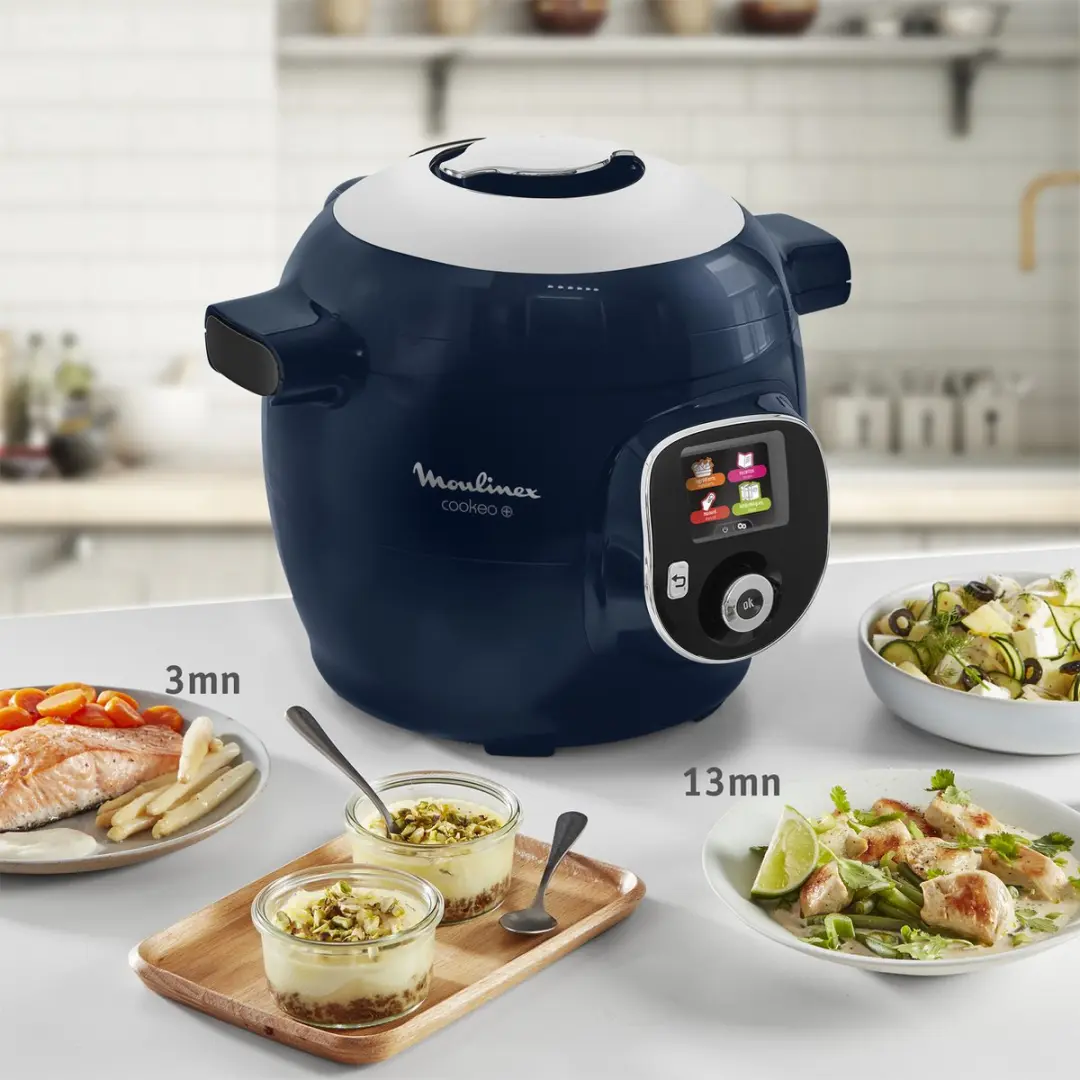 Moulinex Cookeo+ CE851410 Intelligente Multicooker 6L - Blauw