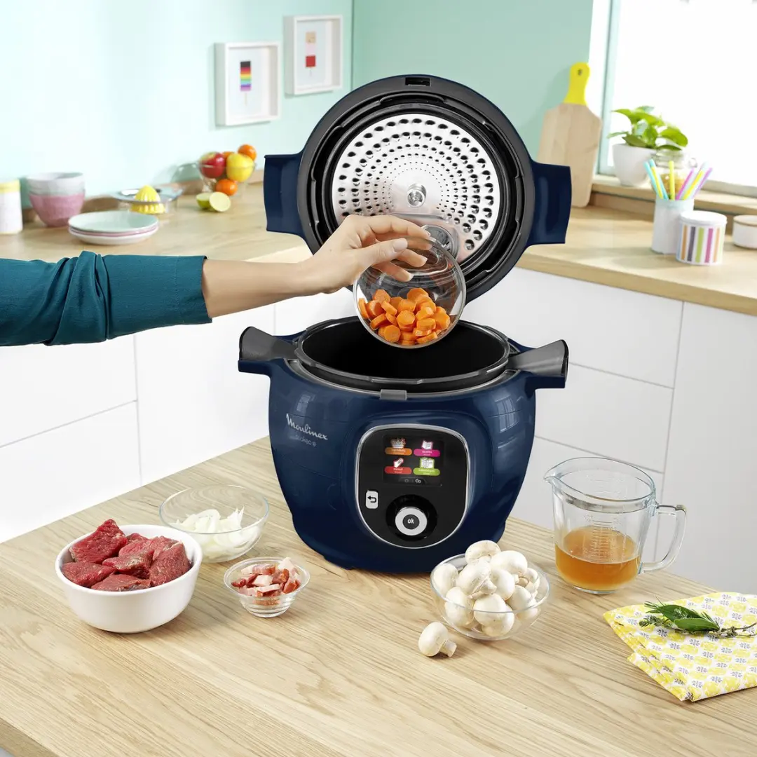 Moulinex Cookeo+ CE851410 Intelligente Multicooker 6L - Blauw