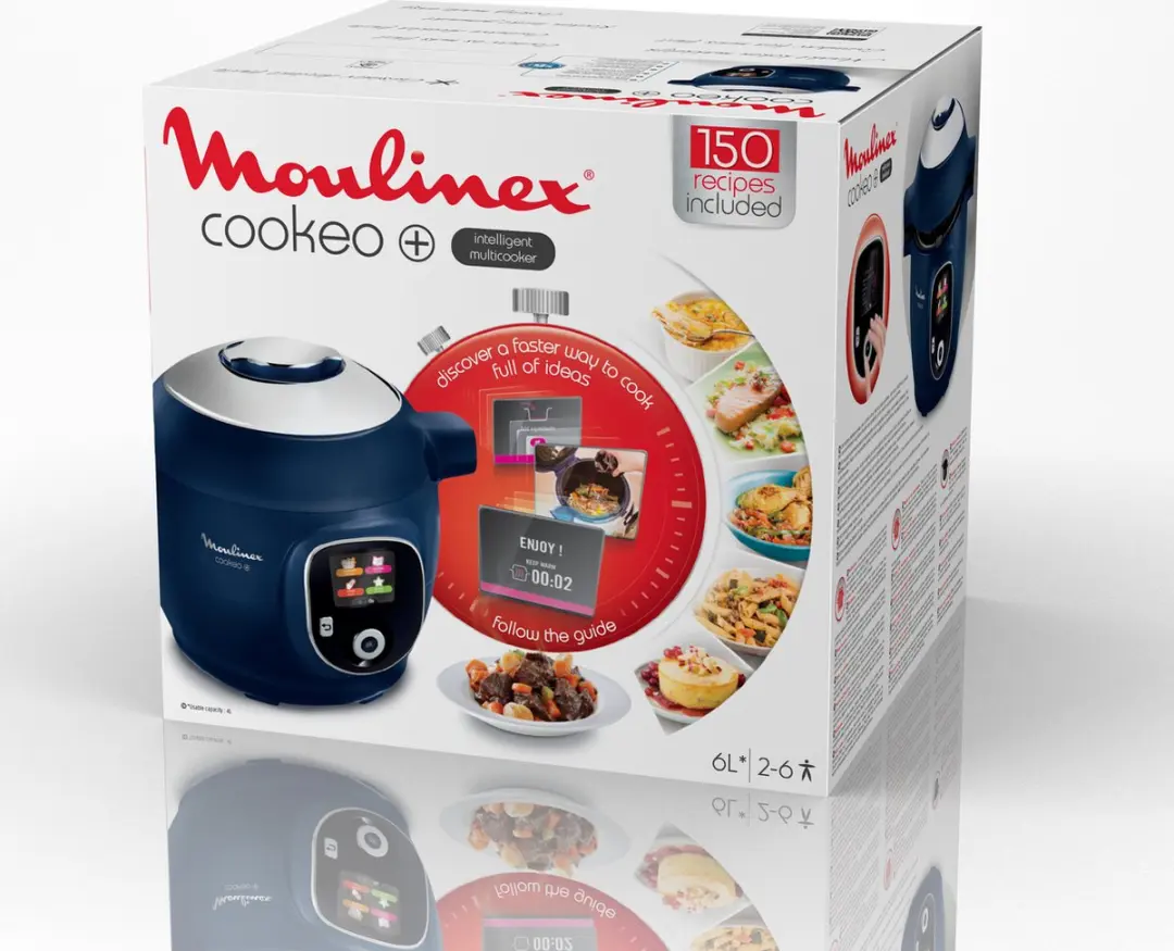 Moulinex Cookeo+ CE851410 Intelligente Multicooker 6L - Blauw