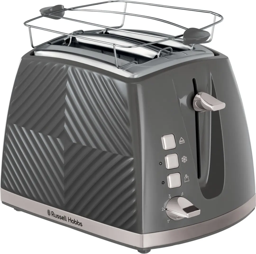 Russell Hobbs Groove Broodrooster 26392-56 - Grijs
