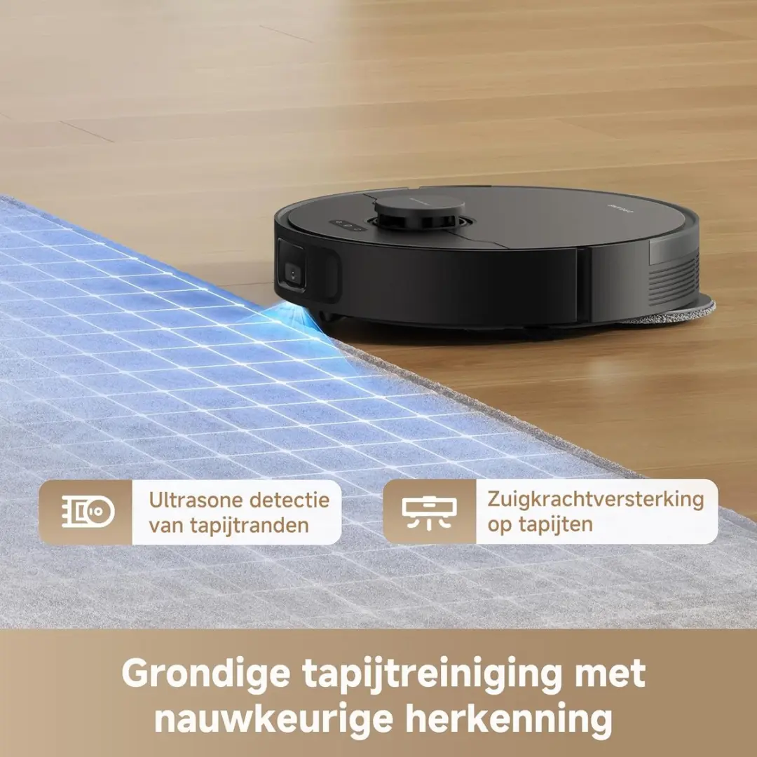 Dreame L10s Pro Gen 3 Robotstofzuiger - 4000 Airwatts - Zwart