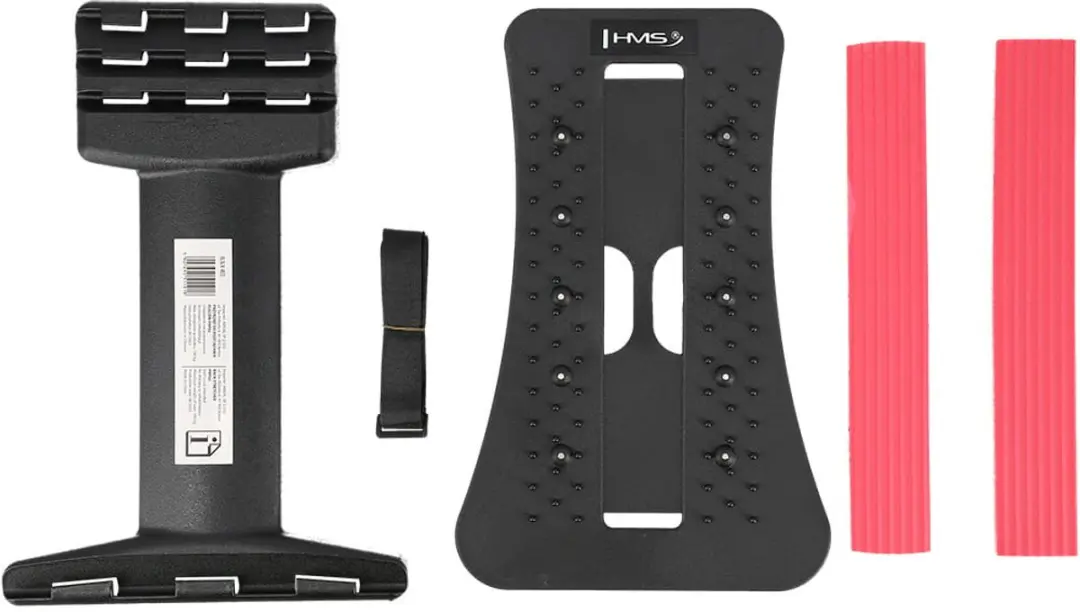 HMS PRP02 Rugstretchapparaat - 3 Niveaus - Rood
