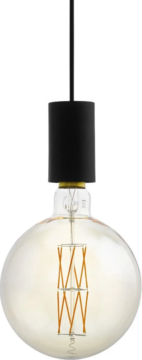 Eglo Pozueta Hanglamp E27 - Ø12,5cm - Zwart
