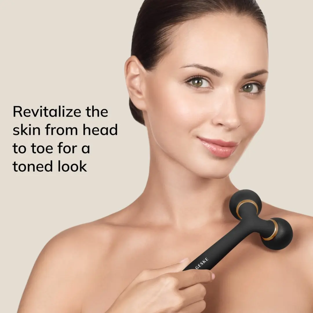 GESKE SmartAppGuided Sonic Facial & Body Roller GK000041GY01 - Grijs - afbeelding 6 van 6