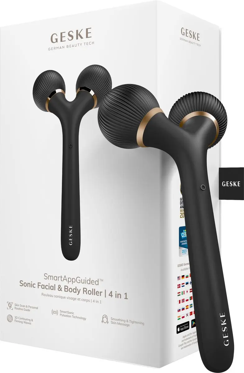 GESKE SmartAppGuided Sonic Facial & Body Roller GK000041GY01