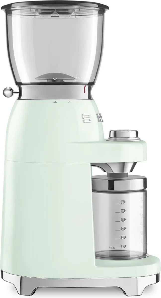 Smeg CGF11PGEU Elektrische Koffiemolen - Watergroen