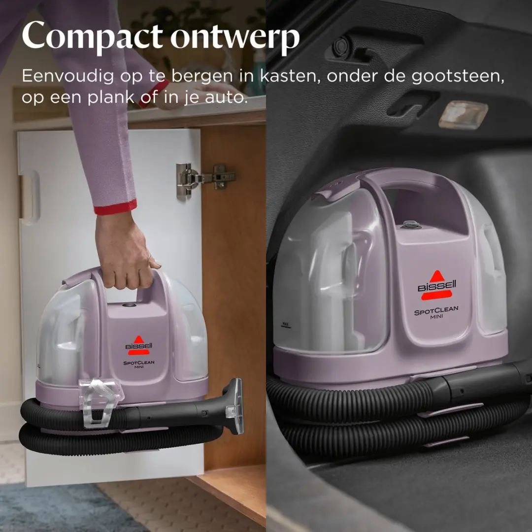 BISSELL SpotClean Mini 41031 Vlekkenreiniger - 330W - Roze